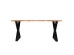 MINGLE ΤΡΑΠΕΖΙ ΚΑΡΥΔΙ ΜΑΥΡΟ 180x80x76cm MINGLE ΤΡΑΠΕΖΙ ΚΑΡΥΔΙ ΜΑΥΡΟ 180x80x76cm