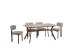 ROOTS ΤΡΑΠΕΖΙ BEIGE ΜΕ ΟΨΗ ΜΑΡΜΑΡΟΥ 160x90x75cm ROOTS ΤΡΑΠΕΖΙ BEIGE ΜΕ ΟΨΗ ΜΑΡΜΑΡΟΥ 160x90x75cm