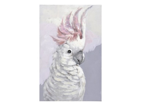 COCKATOO ΠΙΝΑΚΑΣ ΔΙΑΚΟΣΜΗΣΗΣ 60x90x3cm ΚΑΜΒΑΣ ΛΕΥΚΟ ΓΚΡΙ ΞΥΛΟ ΡΟΖ