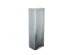 GRAVIR GREY ΒΑΖΟ 16x12x44cm ΓΥΑΛΙ ΓΚΡΙ