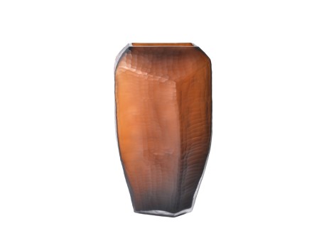 CISEAU HONEY ΒΑΖΟ 21x12x38cm ΓΥΑΛΙ ΚΑΦΕ