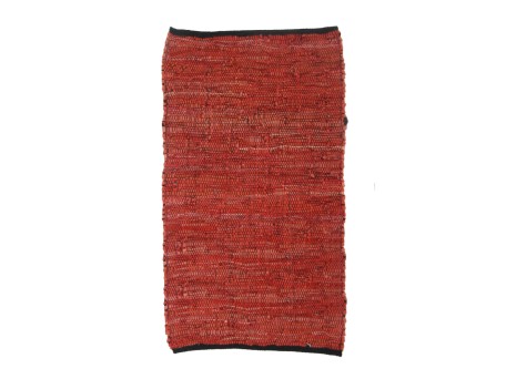 MAROCCO ΧΑΛΙ ΔΙΑΔΡΟΜΟΥ 70x150cm ΔΕΡΜΑ ΠΟΡΤΟΚΑΛΙ