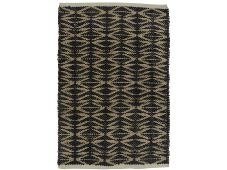 AFRICA ΧΑΛΑΚΙ 60x90cm ΓΙΟΥΤΑ ΜΑΥΡΟ ΜΠΕΖ ΒΑΜΒΑΚΙ