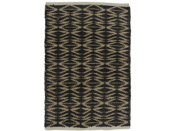 AFRICA ΧΑΛΑΚΙ 60x90cm ΓΙΟΥΤΑ ΜΑΥΡΟ ΜΠΕΖ ΒΑΜΒΑΚΙ