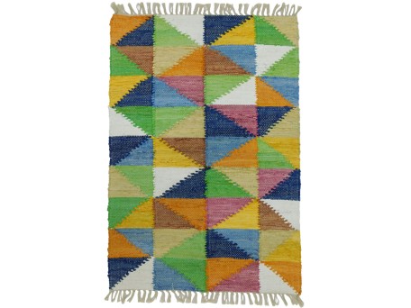 TRIGONAL ΧΑΛΑΚΙ 60x90cm ΒΑΜΒΑΚΙ ΠΟΛΥΧΡΩΜΟ