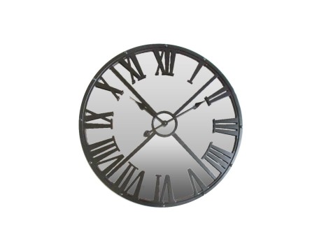 SPEGEL ΡΟΛΟΪ ΤΟΙΧΟΥ 70x70x5cm ΜΕΤΑΛΛΟ ΑΝΘΡΑΚΙ ΚΑΘΡΕΠΤΗΣ