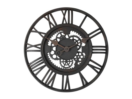 SERAZ ΡΟΛΟΪ ΤΟΙΧΟΥ 50x50x5cm PVC ΜΑΥΡΟ