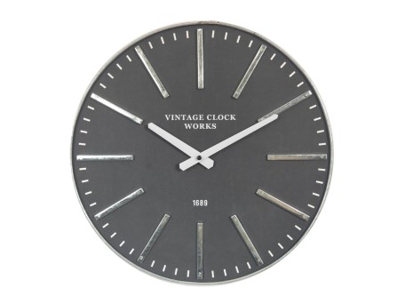 FLEK ΡΟΛΟΪ ΤΟΙΧΟΥ 40x40x5cm MDF ΜΑΥΡΟ ΛΕΥΚΟ