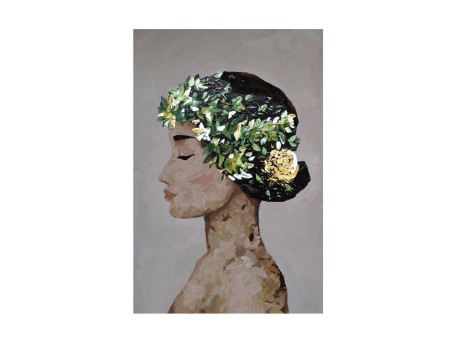 SPRING LADY ΠΙΝΑΚΑΣ ΔΙΑΚΟΣΜΗΣΗΣ 60x80x4cm ΚΑΜΒΑΣ ΠΟΛΥΧΡΩΜΟ