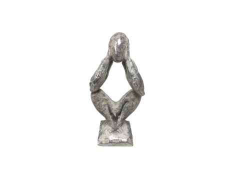 PENSEI 2 ΔΙΑΚΟΣΜΗΤΙΚΗ ΦΙΓΟΥΡΑ 9x7x21cm POLYRESIN ΑΣΗΜΙ