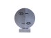 CONTRASTO ΔΙΑΚΟΣΜΗΤΙΚΟ TOTEM 25x8x29cm POLYRESIN ΓΚΡΙ