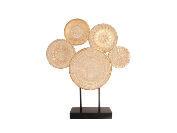 BLARE ΔΙΑΚΟΣΜΗΤΙΚΟ TOTEM 34x8x41cm POLYRESIN ΧΡΥΣΟ ΜΑΥΡΟ BLARE ΔΙΑΚΟΣΜΗΤΙΚΟ TOTEM 34x8x41cm POLYRESIN ΧΡΥΣΟ ΜΑΥΡΟ