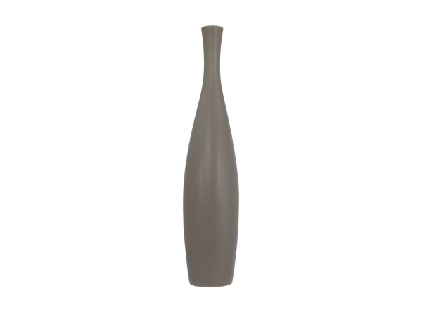 LEI ΒΑΖΟ 14x14x60cm ΚΕΡΑΜΙΚΟ ΓΚΡΙ ΜΑΤ