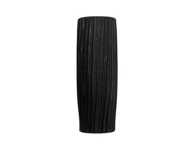 RIGE ΒΑΖΟ 12x12x36cm ΚΕΡΑΜΙΚΟ ΜΑΥΡΟ SAND ΜΑΤ