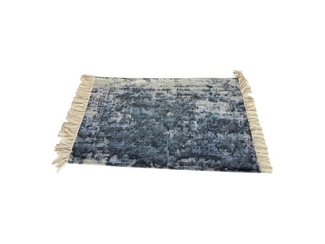 REEF ΧΑΛΙ ΔΙΑΔΡΟΜΟΥ 70x140cm ΒΑΜΒΑΚΙ ΜΠΛΕ ΛΕΥΚΟ POLYESTER ΜΠΕΖ