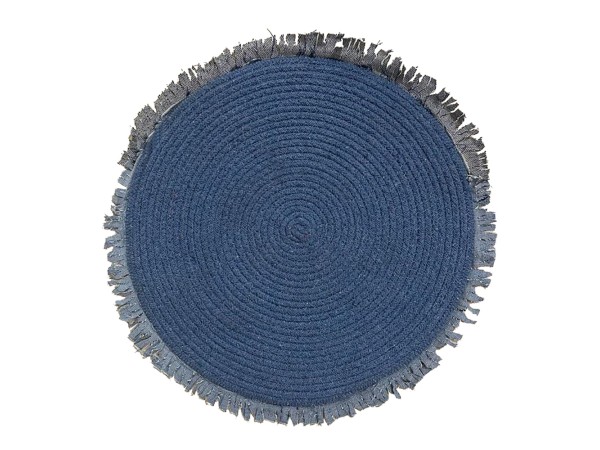 REEF ΣΟΥΠΛΑ 30x30cm ΒΑΜΒΑΚΙ ΜΠΛΕ POLYESTER