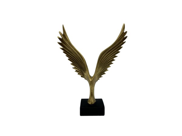 AMIG ΔΙΑΚΟΣΜΗΤΙΚΟ TOTEM 23x10x31cm POLYRESIN ΧΡΥΣΟ ΜΑΥΡΟ