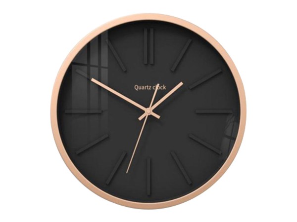 ZOOM ΡΟΛΟΪ ΤΟΙΧΟΥ 40x40x6cm ΜΕΤΑΛΛΟ ΜΑΥΡΟ ΧΡΥΣΟ MDF