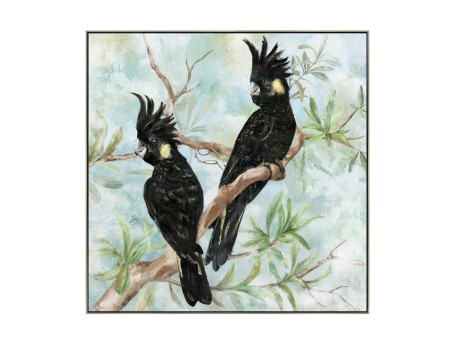 ATERRIMUS ΠΙΝΑΚΑΣ ΔΙΑΚΟΣΜΗΣΗΣ 83x83x5cm ΚΑΜΒΑΣ ΠΟΛΥΧΡΩΜΟ ΞΥΛΟ ΑΣΗΜΙ