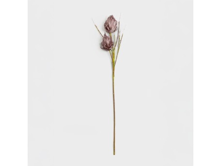 MAUDO 2 ΛΟΥΛΟΥΔΙ ΤΕΧΝΗΤΟ 95cm EVA FOAM ΜΩΒ ΣΚΟΥΡΟ