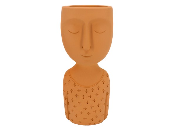 SKEPTICAL 1 ΚΑΣΠΩ 11x9x26cm POLYRESIN TERRACOTTA SKEPTICAL 1 ΚΑΣΠΩ 11x9x26cm POLYRESIN TERRACOTTA