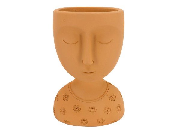 SKEPTICAL 2 ΚΑΣΠΩ 15x10x20cm POLYRESIN TERRACOTTA