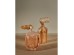 CHEVEU PINK 1 ΔΙΑΚΟΣΜΗΤΙΚΗ ΦΙΓΟΥΡΑ 17x8x21cm POLYRESIN TERRACOTTA ΓΚΡΙ