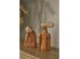 CHEVEU PINK 4 ΔΙΑΚΟΣΜΗΤΙΚΗ ΦΙΓΟΥΡΑ 15x12x21cm POLYRESIN TERRACOTTA ΓΚΡΙ