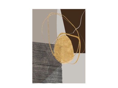 MAVAT ΠΙΝΑΚΑΣ ΔΙΑΚΟΣΜΗΣΗΣ 53x73x4cm ΚΑΜΒΑΣ ΠΟΛΥΧΡΩΜΟ ΞΥΛΟ ΧΡΥΣΟ