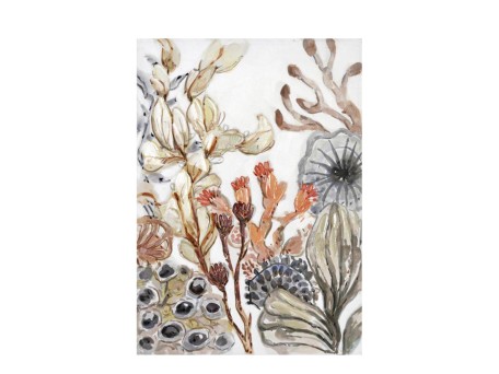 RECIF ΠΙΝΑΚΑΣ ΔΙΑΚΟΣΜΗΣΗΣ 50x70x3cm ΚΑΜΒΑΣ ΠΟΛΥΧΡΩΜΟ ΞΥΛΟ