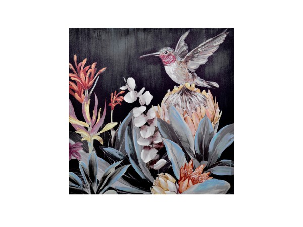 PAMAI ΠΙΝΑΚΑΣ ΔΙΑΚΟΣΜΗΣΗΣ 80x80x3cm ΚΑΜΒΑΣ ΠΟΛΥΧΡΩΜΟ ΞΥΛΟ