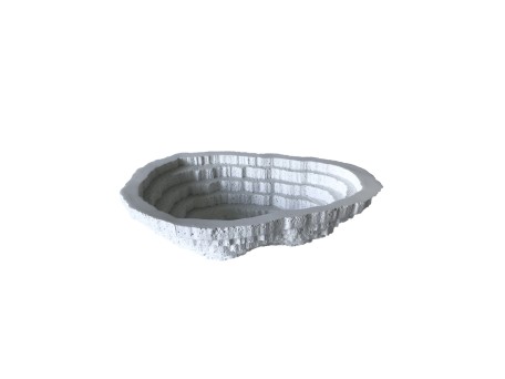CINTAN WHITE ΜΠΩΛ ΔΙΑΚΟΣΜΗΣΗΣ 28x21x8cm POLYRESIN ΛΕΥΚΟ