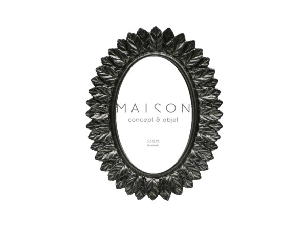 CROWN ΚΟΡΝΙΖΑ 17x2x22cm POLYRESIN ΑΣΗΜΙ ΓΥΑΛΙ