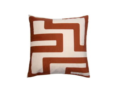 MAZE ΔΙΑΚΟΣΜΗΤΙΚΟ ΜΑΞΙΛΑΡΙ 45x45cm ΒΕΛΟΥΔΟ NUDE TERRACOTTA