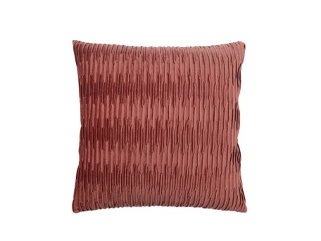ORIENTAL ΔΙΑΚΟΣΜΗΤΙΚΟ ΜΑΞΙΛΑΡΙ 45x45cm POLYESTER TERRACOTTA