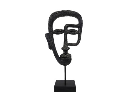 ACT BLACK 1 ΔΙΑΚΟΣΜΗΤΙΚΟ TOTEM 16x7x34cm POLYRESIN ΜΑΥΡΟ