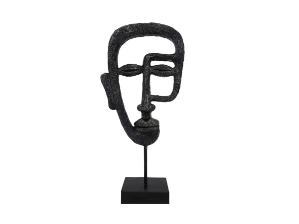 ACT BLACK 1 ΔΙΑΚΟΣΜΗΤΙΚΟ TOTEM 16x7x34cm POLYRESIN ΜΑΥΡΟ