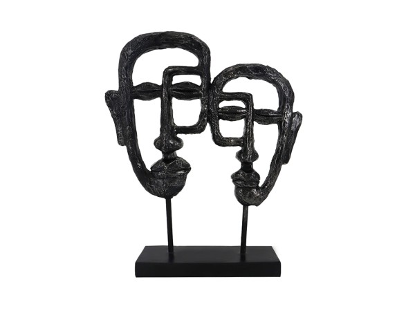 ACT BLACK ΔΙΑΚΟΣΜΗΤΙΚΟ TOTEM 23x6x28cm POLYRESIN ΜΑΥΡΟ