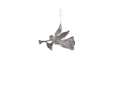 ARIEL ΧΡΙΣΤΟΥΓΕΝΝΙΑΤΙΚΟ ΣΤΟΛΙΔΙ ΑΓΓΕΛΟΣ 12x0.1x15cm ΑΛΟΥΜΙΝΙΟ ΝΙΚΕΛ