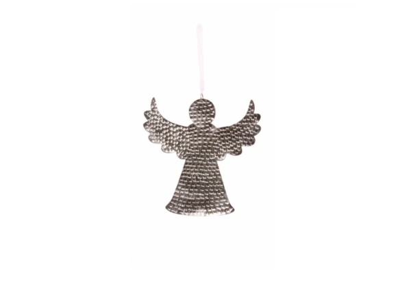 JOPHIE ΧΡΙΣΤΟΥΓΕΝΝΙΑΤΙΚΟ ΣΤΟΛΙΔΙ ΑΓΓΕΛΟΣ 10x0.1x10cm ΑΛΟΥΜΙΝΙΟ ΝΙΚΕΛ