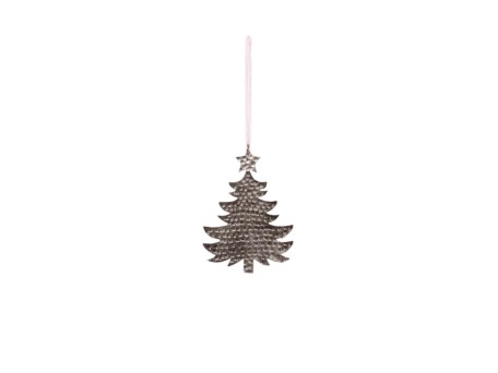 JOPHIE TREE ΧΡΙΣΤΟΥΓΕΝΝΙΑΤΙΚΟ ΣΤΟΛΙΔΙ ΔΕΝΤΡΟ 7x0.1x10cm ΑΛΟΥΜΙΝΙΟ ΝΙΚΕΛ