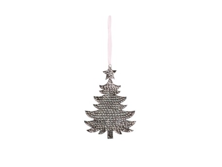 JOPHIE TREE ΧΡΙΣΤΟΥΓΕΝΝΙΑΤΙΚΟ ΣΤΟΛΙΔΙ ΔΕΝΤΡΟ 11x0.1x14cm ΑΛΟΥΜΙΝΙΟ ΝΙΚΕΛ