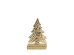 HARK ΧΡΙΣΤΟΥΓΕΝΝΙΑΤΙΚΟ ΔΙΑΚΟΣΜΗΤΙΚΟ ΔΕΝΤΡΟ 14x6x23cm ΑΛΟΥΜΙΝΙΟ ΧΡΥΣΟ ΞΥΛΟ MANGO