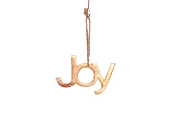 JOY ΧΡΙΣΤΟΥΓΕΝΝΙΑΤΙΚΟ ΣΤΟΛΙΔΙ 7x0.5x10cm ΑΛΟΥΜΙΝΙΟ ΧΡΥΣΟ