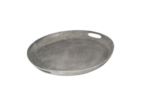 ANDROS ΔΙΣΚΟΣ ΔΙΑΚΟΣΜΗΣΗΣ 50x50x6cm ΑΛΟΥΜΙΝΙΟ WHITE WASHED