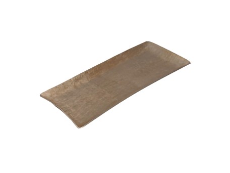 ORLY FLAT ΔΙΣΚΟΣ ΔΙΑΚΟΣΜΗΣΗΣ 52x23x2cm ΑΛΟΥΜΙΝΙΟ ΣΑΜΠΑΝΙ