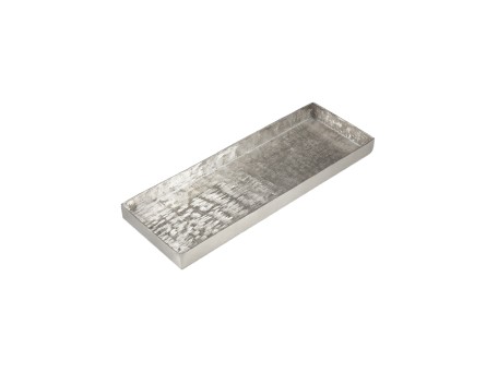 ORLY ΔΙΣΚΟΣ ΔΙΑΚΟΣΜΗΣΗΣ 44x15x3cm ΑΛΟΥΜΙΝΙΟ SILVER