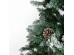 PINE ΧΡΙΣΤΟΥΓΕΝΝΙΑΤΙΚΟ ΔΕΝΤΡΟ ΧΙΟΝΙΣΜΕΝΟ ΜΕ LED 150x150x210cm PVC ΠΡΑΣΙΝΟ ΛΕΥΚΟ