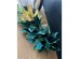 POINSETTIAS ΧΡΙΣΤΟΥΓΕΝΝΙΑΤΙΚΟ ΛΟΥΛΟΥΔΙ 32x32x55cm POLYESTER ΠΡΑΣΙΝΟ