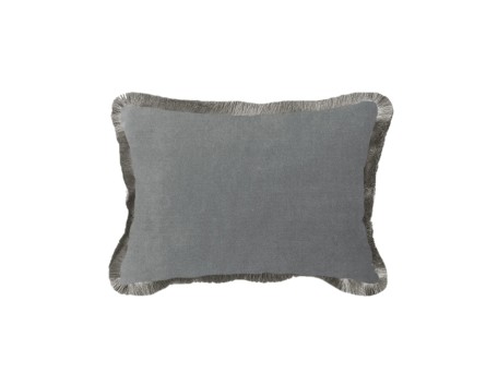 ARGENTO ΔΙΑΚΟΣΜΗΤΙΚΟ ΜΑΞΙΛΑΡΙ 40x60cm ΒΕΛΟΥΔΟ ΓΚΡΙ